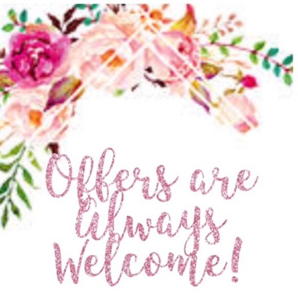Offers are always welcome!